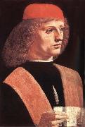 LEONARDO da Vinci, Portrat of a musician